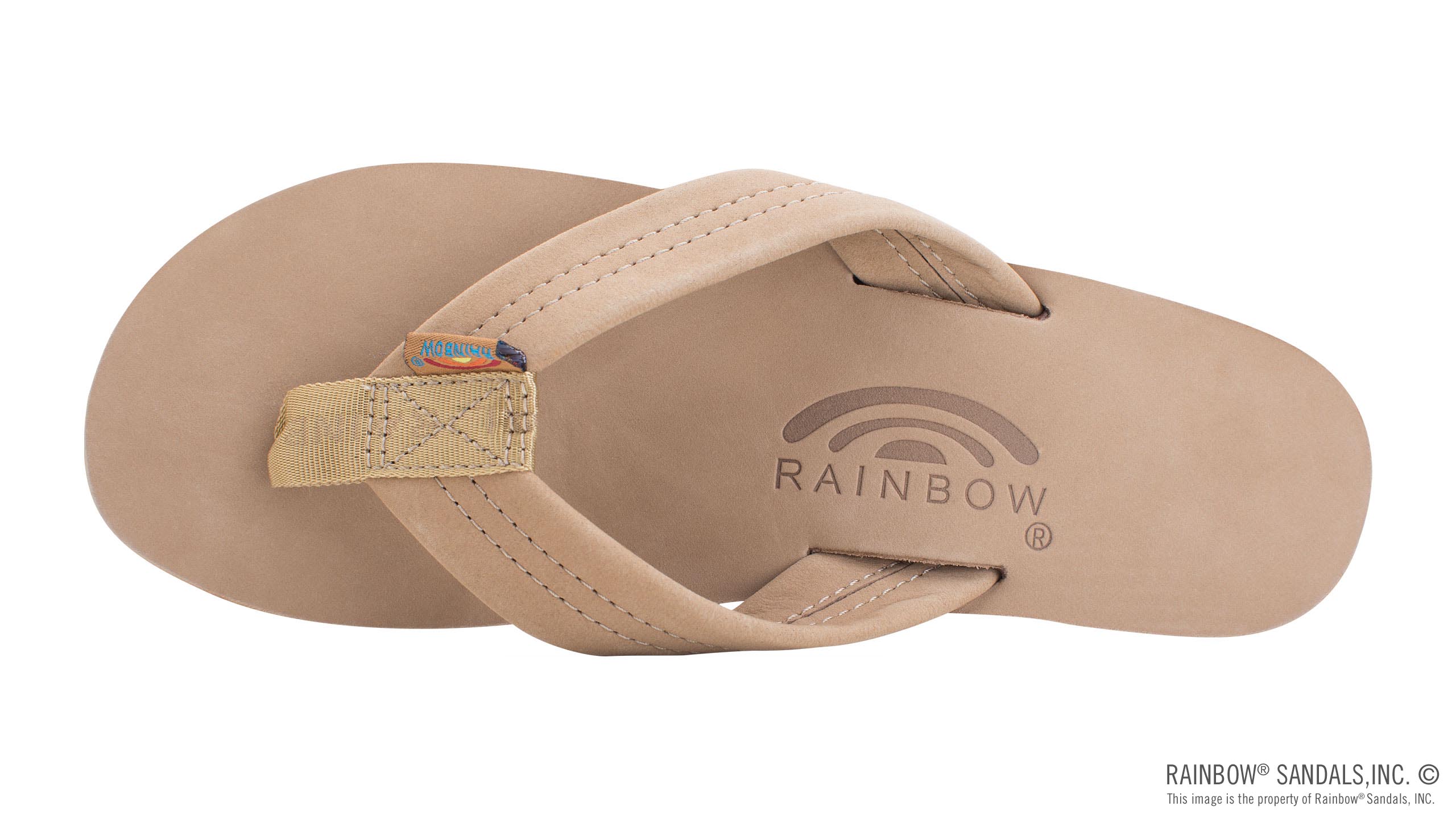 RH取扱 厚底【RAINBOW SANDALS】ストラップ付4層レザーウェッジ 1006LTS0_LADIES - Rainbow Sandals