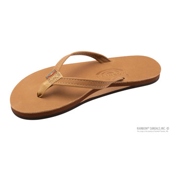 Premier Leather Cafe Single Layer Arch Narrow Strap