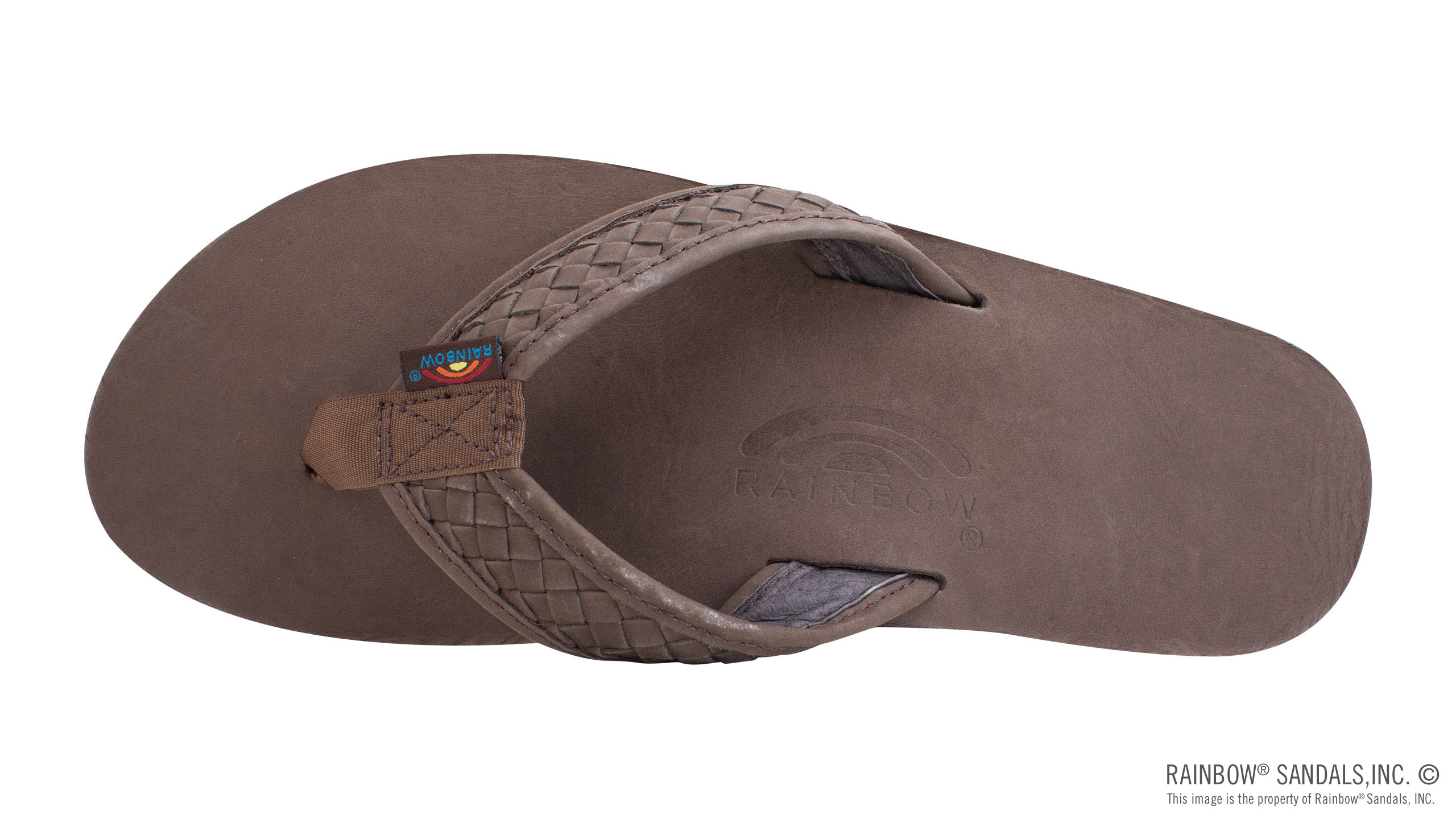 Rainbow Sandals Men’s The Bentley Luxury Leather Flip Flops. Rainbow Sandals - Brandclub - Rainbow Sandals Mens The  main image 3