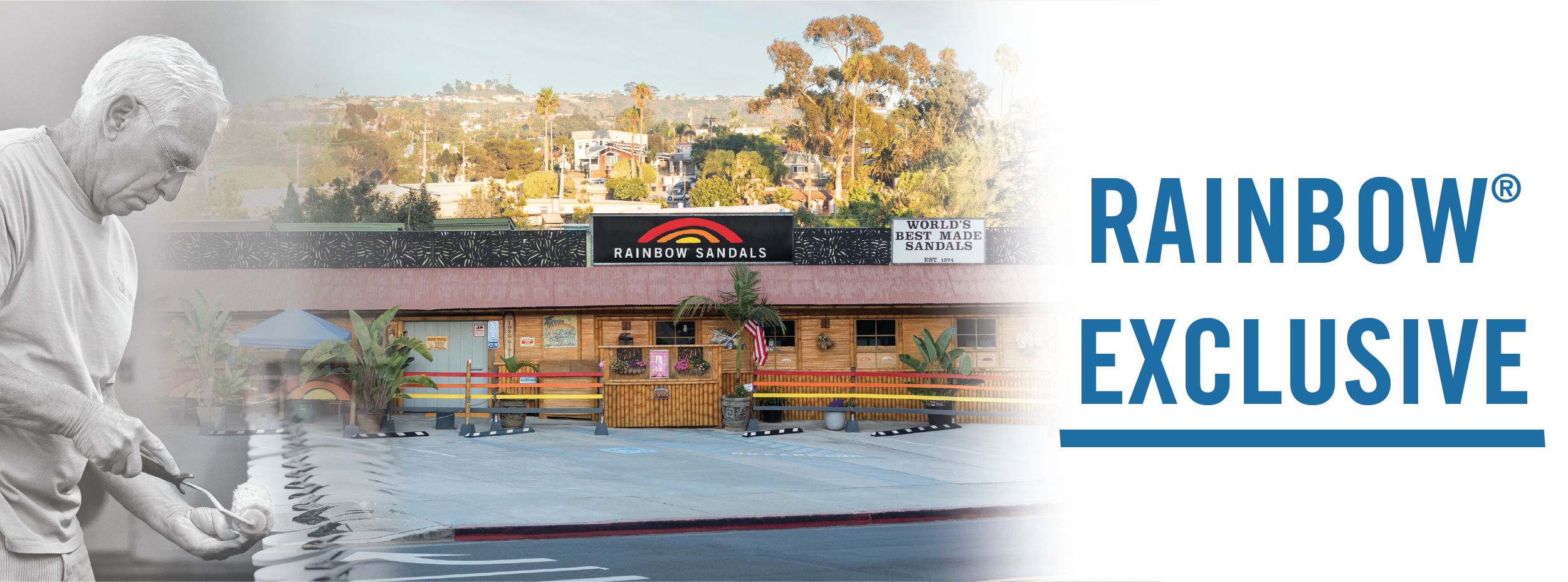 Rainbow Sandals Exclusive